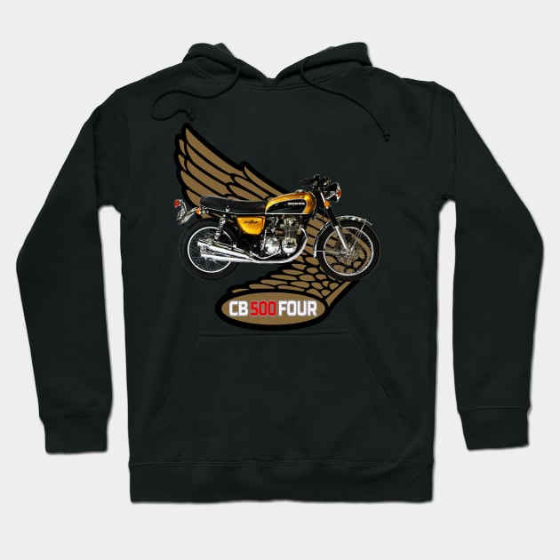 CLASSIC BIKE N035 Hoodie by classicmotorcyles